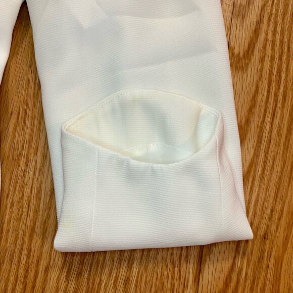 Emily Structured White Work Blazer Jacket Womens 10 - Picture 7 of 13